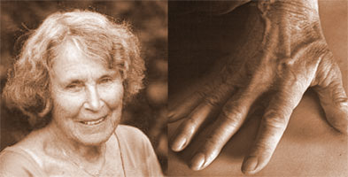 Collage: Marion Rosen und ihre Hände